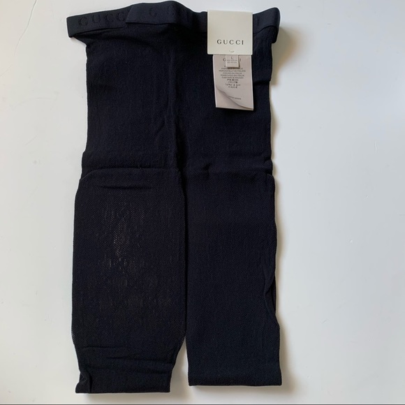 Authentic Gucci Supremelis Interlocking GG Logo Tights Stockings - Picture 6 of 15